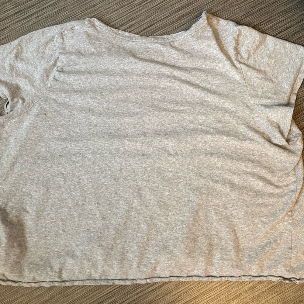 Tommy Hilfiger Light Gray Graphic Tee Size 3XL - Picture 6 of 6